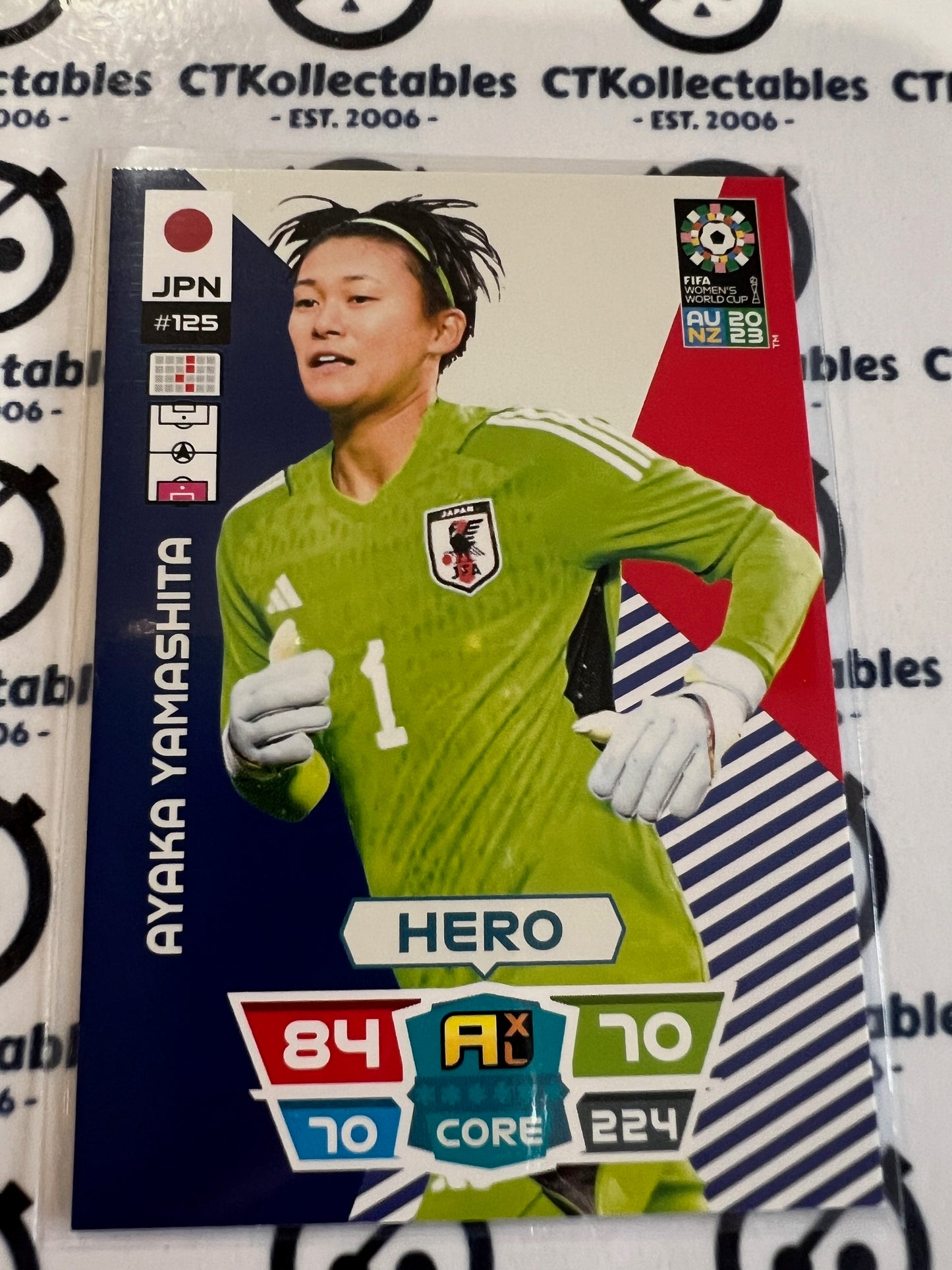 2023 FIFA WWC Adrenalyn Base Card #125 Ayaka Yamashita JPN