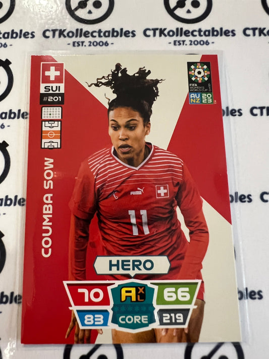 2023 FIFA WWC Adrenalyn Base Card #201 Coumba Sow SUI