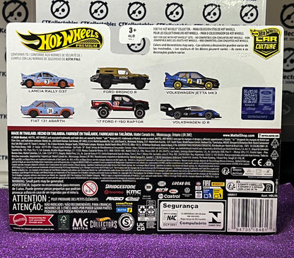 HOT WHEELS PREMIUM MATTEL FORD BRONCO R '17 FORD F150 RAPTOR CAR CULTURE - 2024