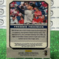 2020 PANINI OBSIDIAN BASEBALL FREDDIE FREEMAN # 53  ATLANTA BRAVES