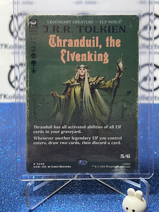 2026 MAGIC THE GATHERING THE HOBBIT THRANDUIL, THE ELVENKING # R 0246 N0N-FOIL NON-BORDER TCG  CARD