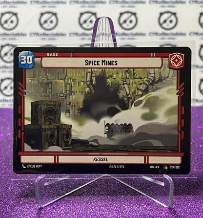 2024 STAR WARS UNLIMITED SPICE MINES # 024/262  TOKEN UPGRADE NON-FOIL CARD