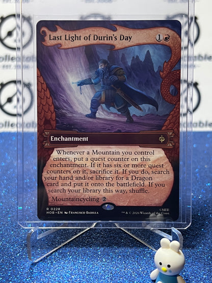 2026 MAGIC THE GATHERING THE HOBBIT LAST LIGHT OF DURIN'S DAY # R 0228 N0N-FOIL NON-BORDER TCG  CARD