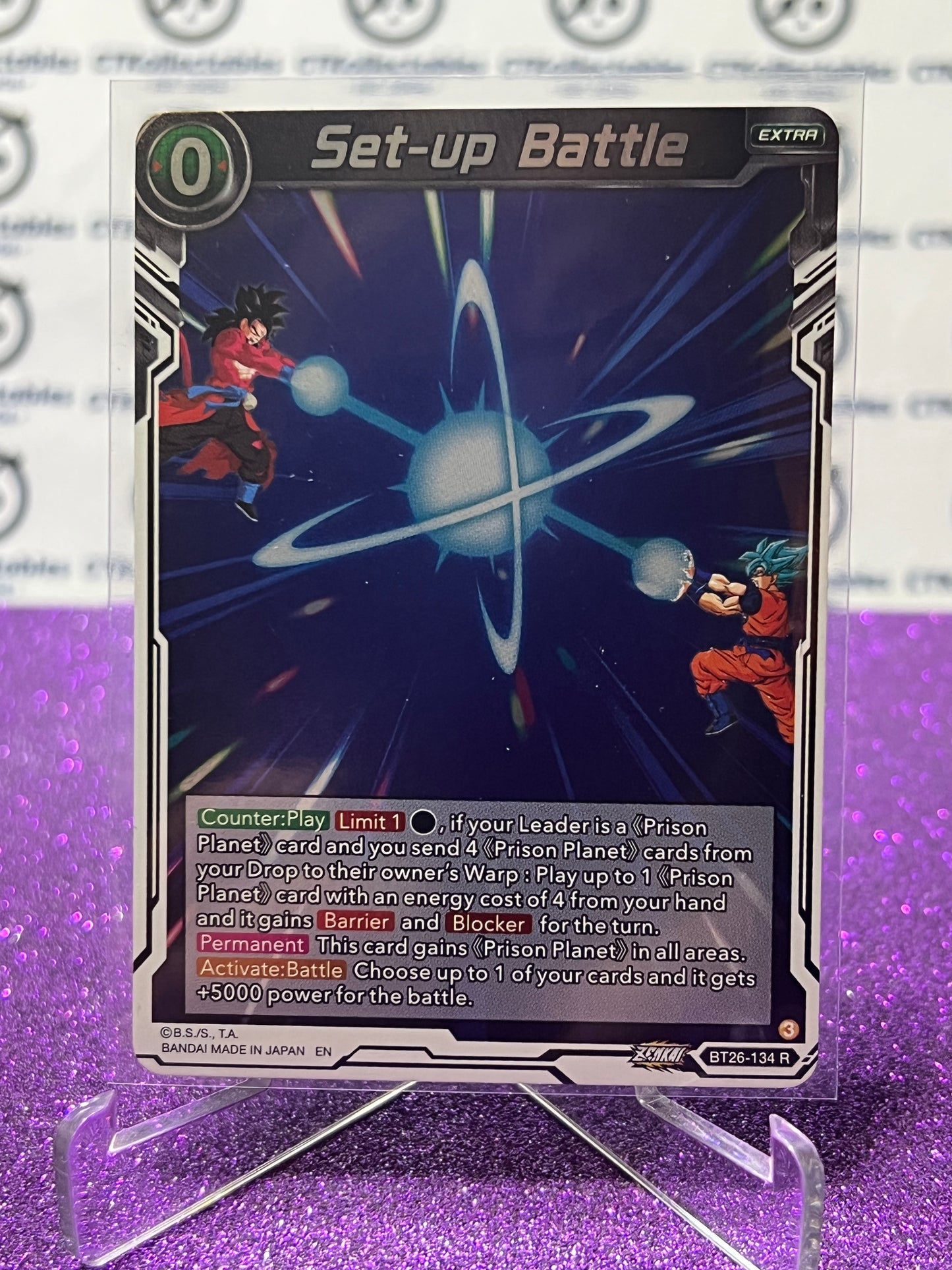 2024 DRAGON BALL SUPER  SET-UP BATTLE # BT26-134 R FOIL CARD