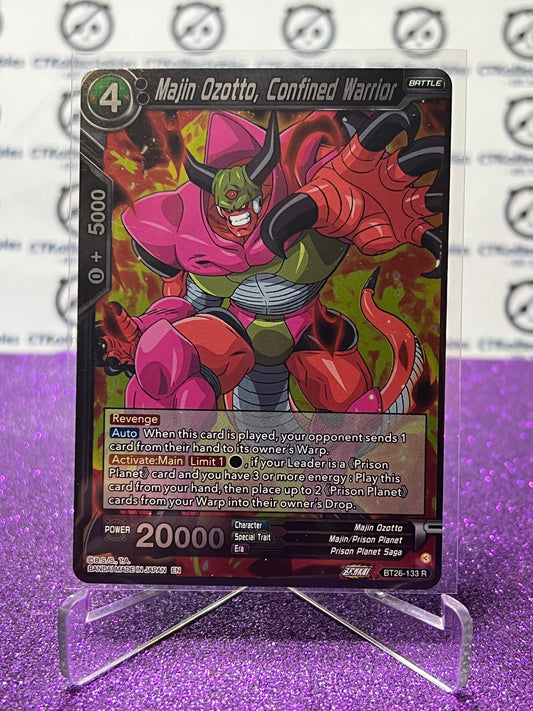 2024 DRAGON BALL SUPER MAJIN OZOTTO, CONFINED WARRIOR # BT26-133 R FOIL CARD