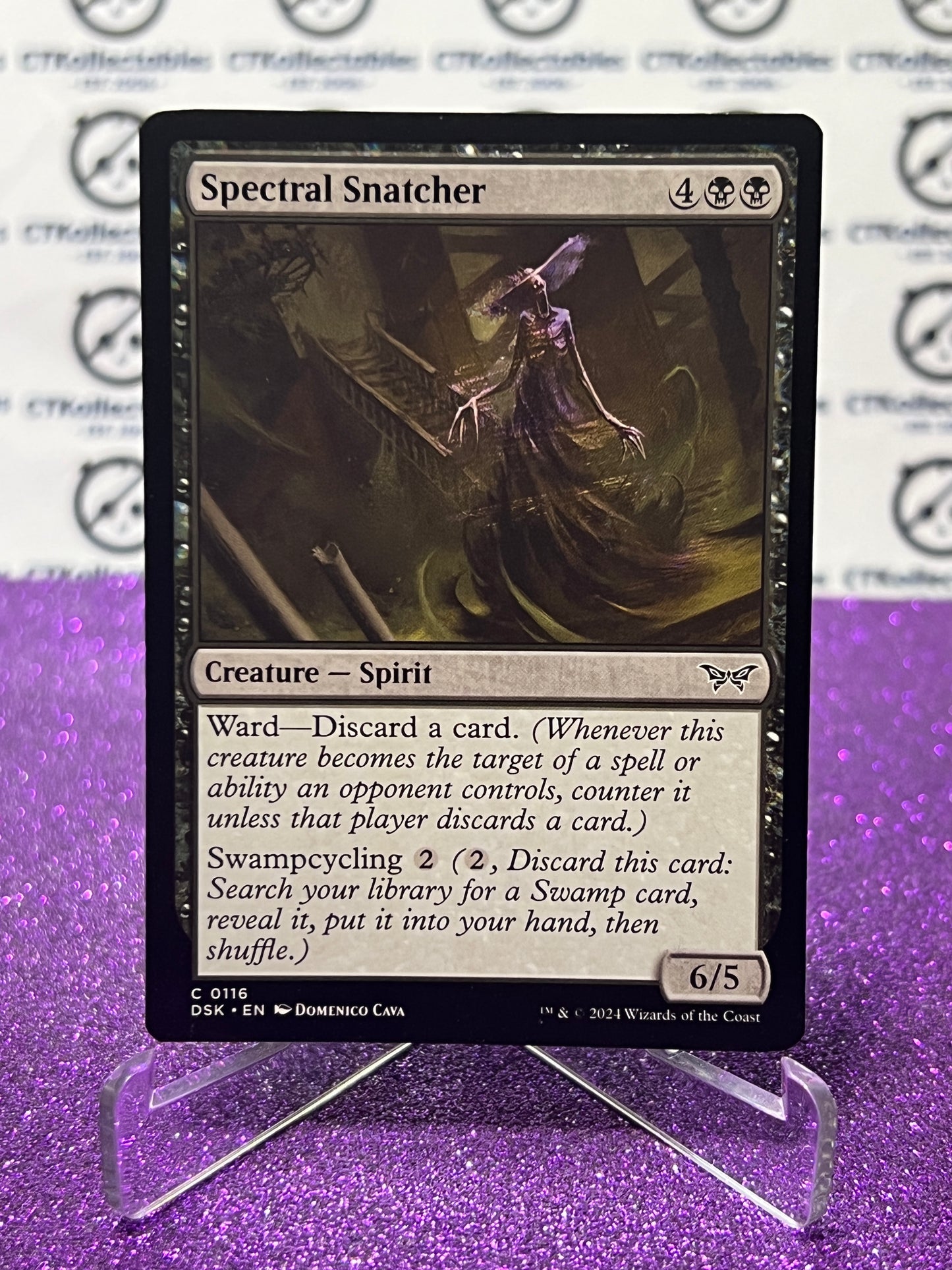 2024 MAGIC THE GATHERING DUSKMOURN HOUSE OF HORROR SPECTRAL SNATCHER # C 0116 CREATURE-SPIRIT CARD