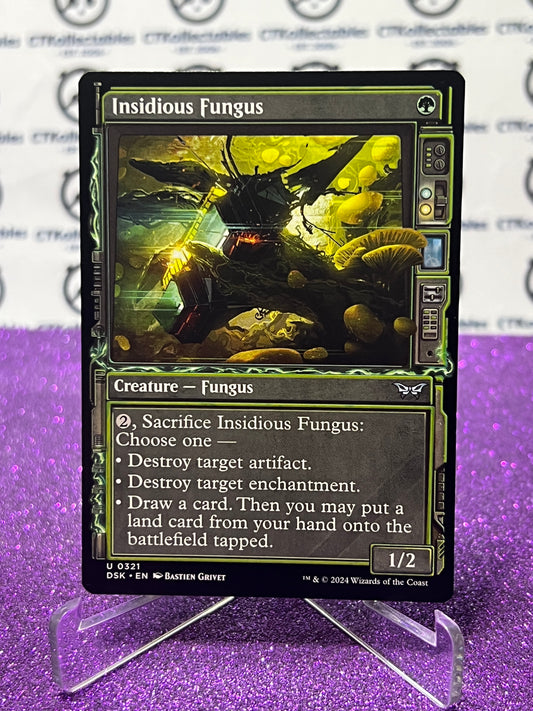 2024 MAGIC THE GATHERING DUSKMOURN HOUSE OF HORROR INSIDIOUS FUNGUS # U 0321 CREATURE-FUNGUS CARD