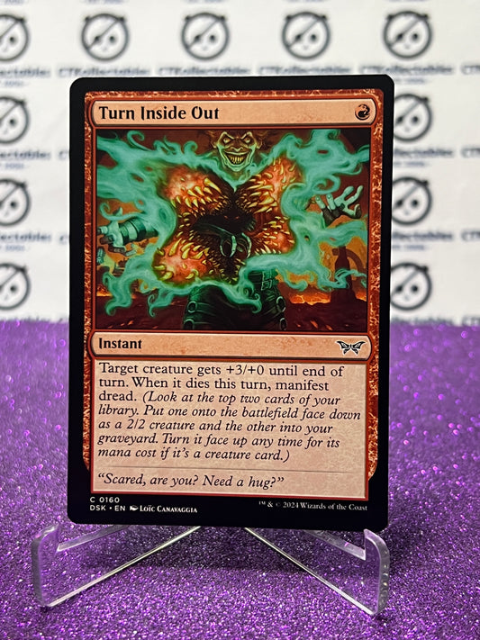 2024 MAGIC THE GATHERING DUSKMOURN HOUSE OF HORROR TURN INSIDE OUT # C 0160 INSTANT CARD