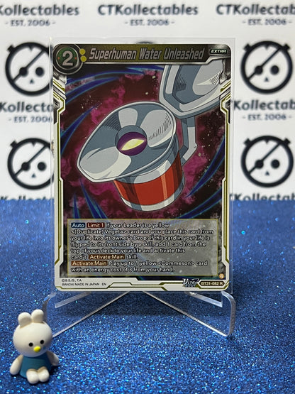 DRAGON BALL IMPACT BEYOND DIMENSIONS SUPERHUMAN WATER UNLEASHED # BT31-082 R FOIL CARD