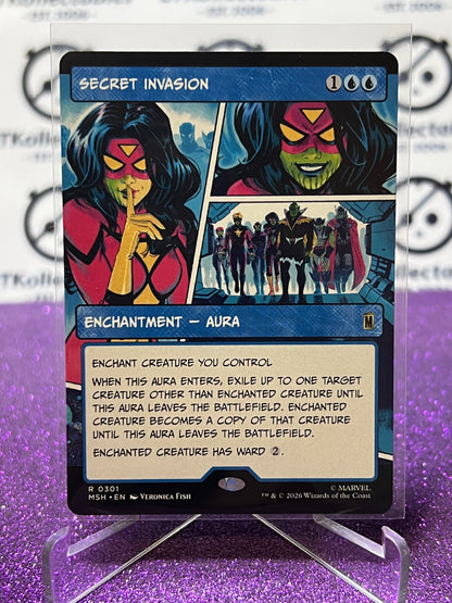2026 MAGIC THE GATHERING / MARVEL SUPER HEROES SECRET INVASION # R 0301 NON-FOIL,BORDERLESS CARD