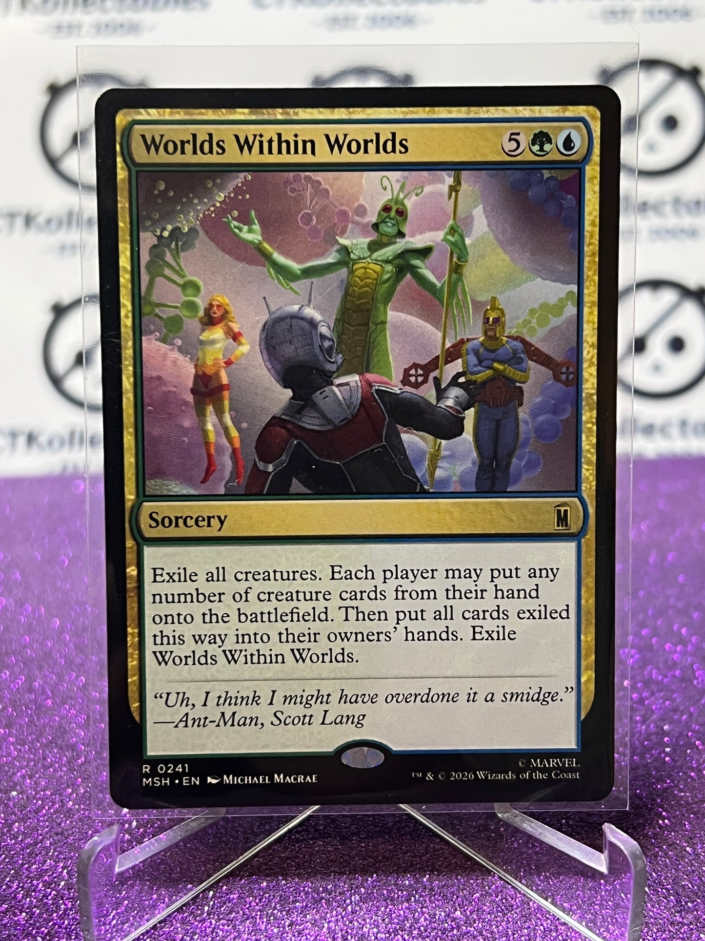 2026 MAGIC THE GATHERING / MARVEL SUPER HEROES WORLDS WITHIN WORLDS # R 0241 NON-FOIL CARD