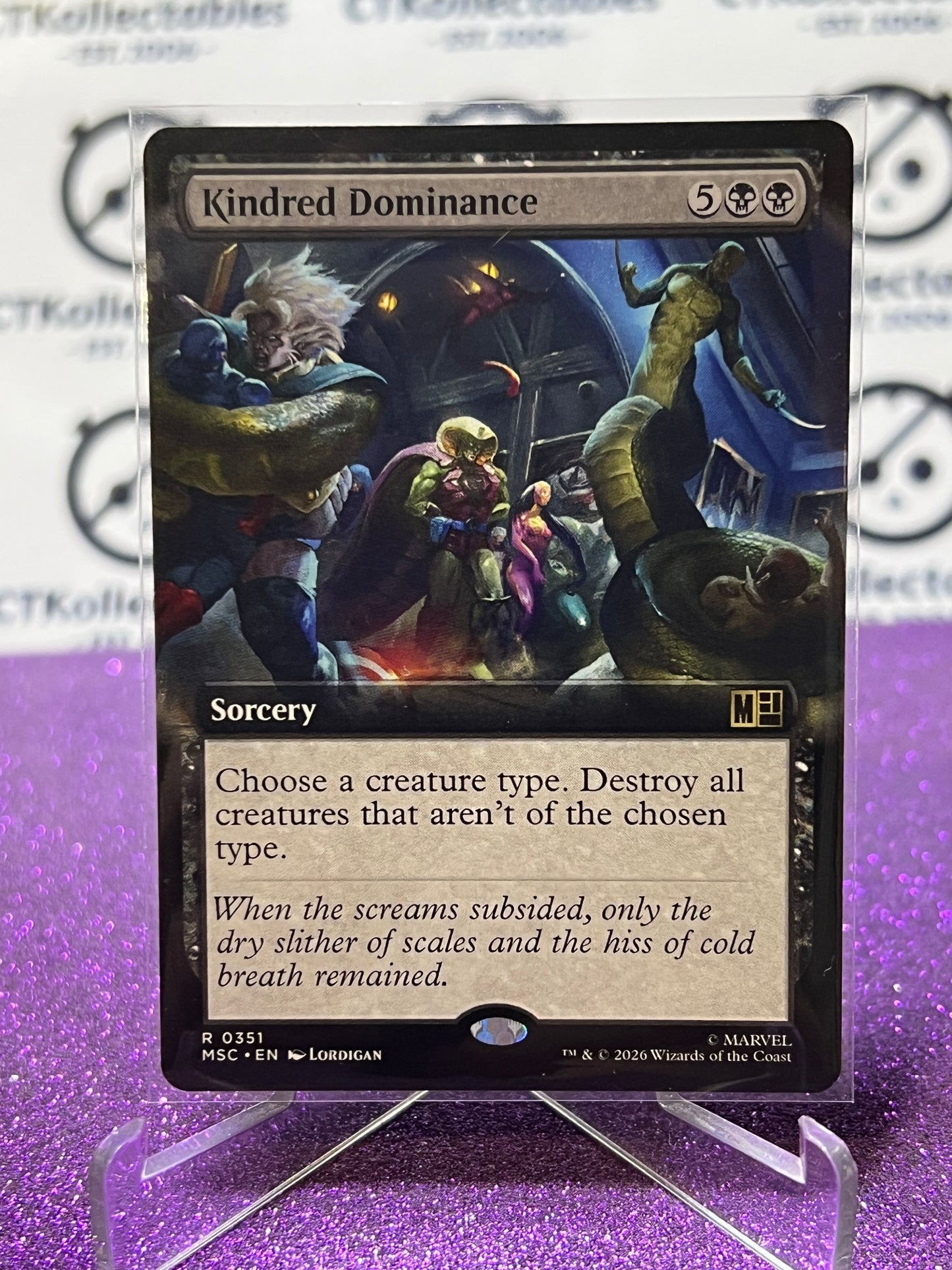 2026 MAGIC THE GATHERING / MARVEL SUPER HEROES KINDRED DOMINANCE # R 0351 NON-FOIL CARD