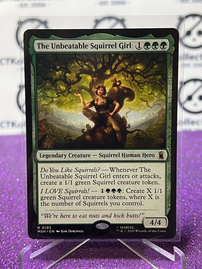 2026 MAGIC THE GATHERING / MARVEL SUPER HEROES THE UNBEATABLE SQUIRREL GIRL # R 0193 NON-FOIL CARD