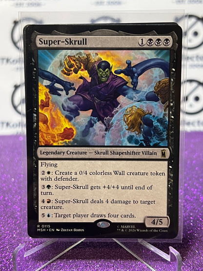 2026 MAGIC THE GATHERING / MARVEL SUPER HEROES SUPER-SKRULL # R 0115 NON-FOIL CARD