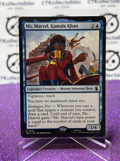 2026 MAGIC THE GATHERING / MARVEL SUPER HEROES MS.MARVEL, KAMALA KHAN # R 0067 NON-FOIL CARD
