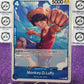 2024 ONE PIECE THE BEST MONKEY.D.LUFFY # P-055 P ENGLISH TRADING GAME PROMO CARD