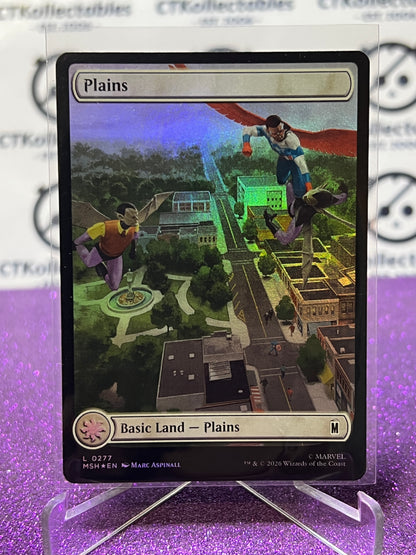 2026 MAGIC THE GATHERING / MARVEL SUPER HEROES PLAINS # L 0277 FOIL CARD