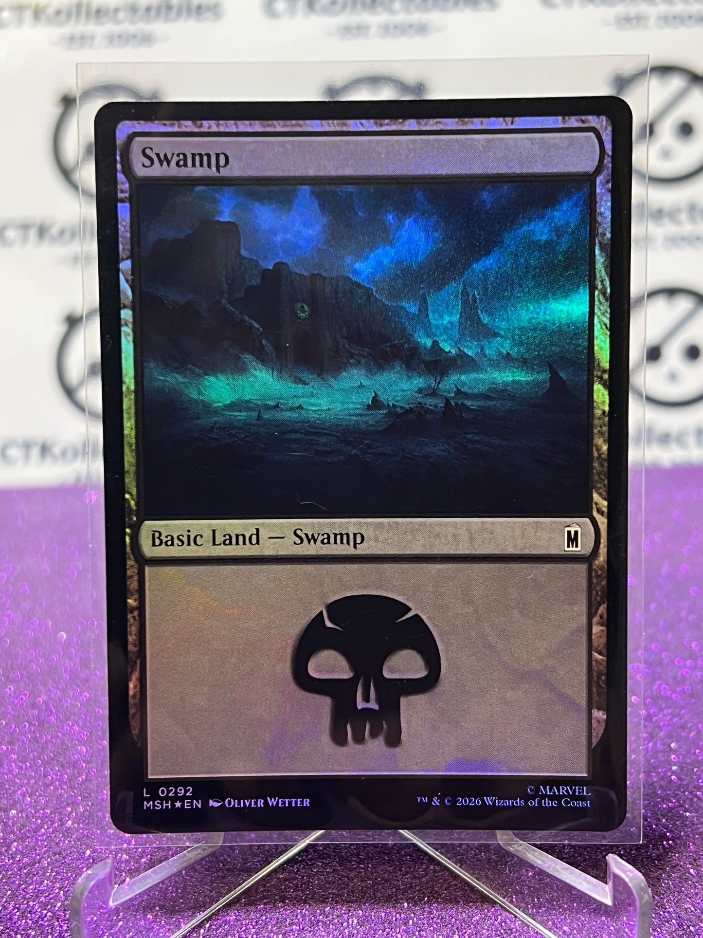 2026 MAGIC THE GATHERING / MARVEL SUPER HEROES SWAMP # L 0292 FOIL CARD