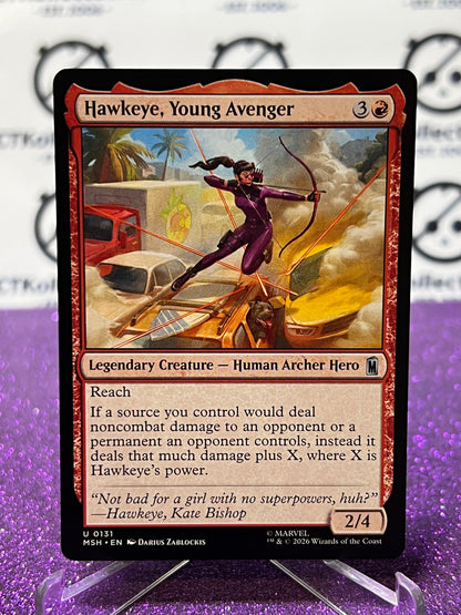 2026 MAGIC THE GATHERING / MARVEL SUPER HEROES HAWKEYE, YOUNG AVENGER # U 0131  NON-FOIL CARD