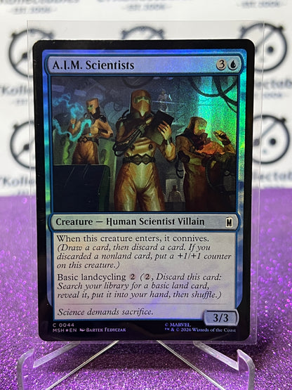 2026 MAGIC THE GATHERING / MARVEL SUPER HEROS A.I.M. SCIENTISTS # C 0044 FOIL CARD