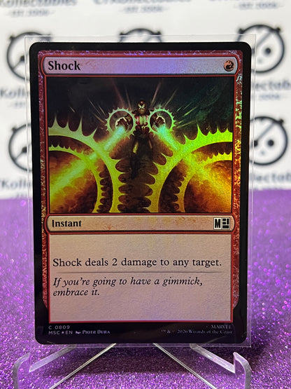 2026 MAGIC THE GATHERING / MARVEL SUPER HEROS SHOCK # C 0809 FOIL CARD