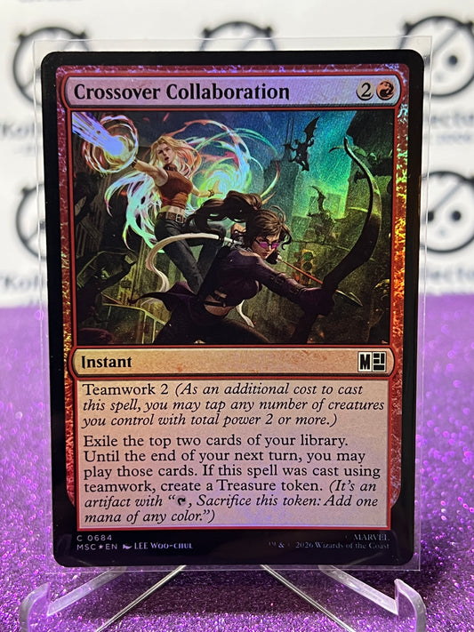 2026 MAGIC THE GATHERING / MARVEL SUPER HEROS CROSSOVER COLLABORATION # C 0684 FOIL CARD