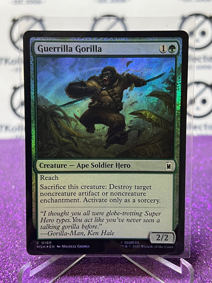2026 MAGIC THE GATHERING / MARVEL SUPER HEROS GUERRILLA GORILLA  # C 0169 FOIL CARD