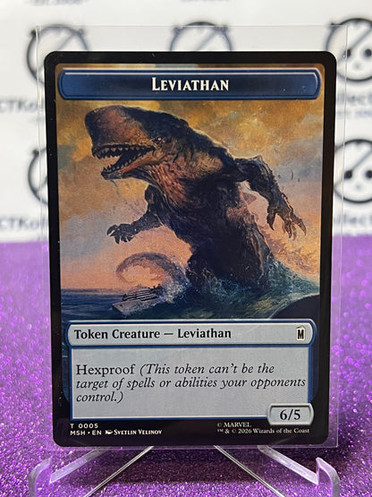2026 MAGIC THE GATHERING / MARVEL SUPER HEROES LEVIATHAN / FOOD # T 0005/0019 TOKEN NON-FOIL CARD