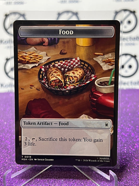 2026 MAGIC THE GATHERING / MARVEL SUPER HEROES LEVIATHAN / FOOD # T 0005/0019 TOKEN NON-FOIL CARD