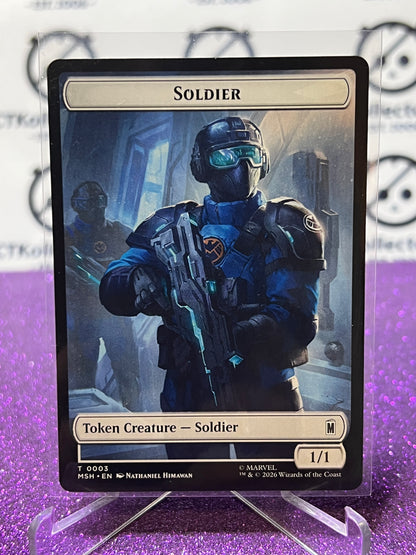 2026 MAGIC THE GATHERING / MARVEL SUPER HEROES SOLDIER / VILLAIN # T 0003/0009 TOKEN NON-FOIL CARD