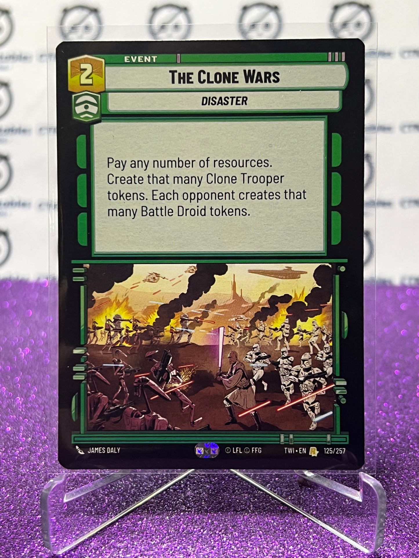 2024 STAR WARS UNLIMITED THE CLONE WARS # 125/257 NON-FOIL CARD