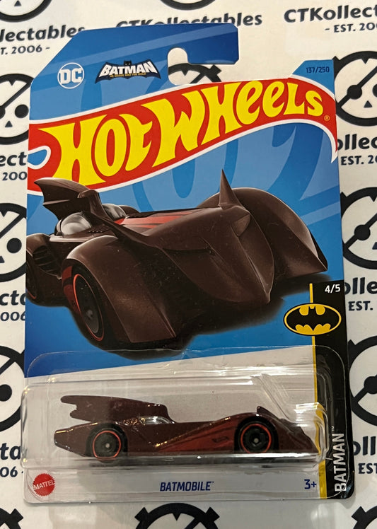 HOT WHEELS MATTEL BATMAN THE BRAVE AND THE BOLD 4/5  DC RED 137/250 LONG CARD 2021