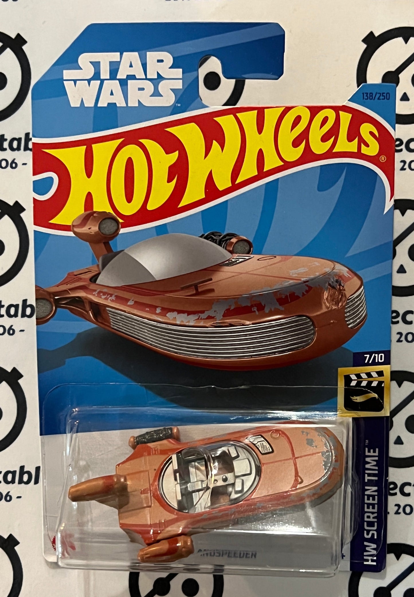 HOT WHEELS MATTEL STAR WARS X-34 LANDSPEEDER 138/250 HW SCREEN TIME 7/10 - 2021