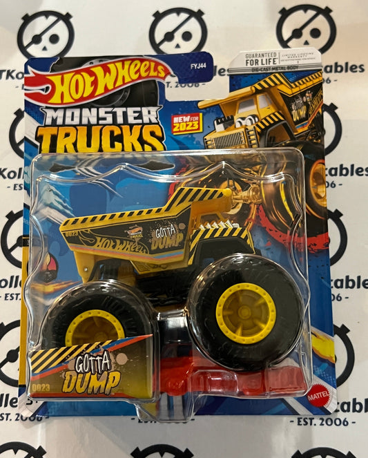 HOT WHEELS MATTEL MONSTER TRUCKS GOTTA DUMP FREESTYLE WRECKERS 3/11 - 2022