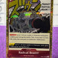 2024 ONE PIECE THE BEST RADICAL BEAM # OP01-029 UC GLITTER FLAG FOIL TRADING GAME CARD