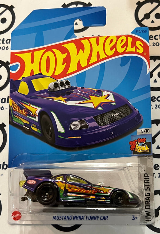 HOT WHEELS MATTEL MUSTANG NHRA FUNNY CAR 140/250 HW DRAG STRIP 5/10 - 2021