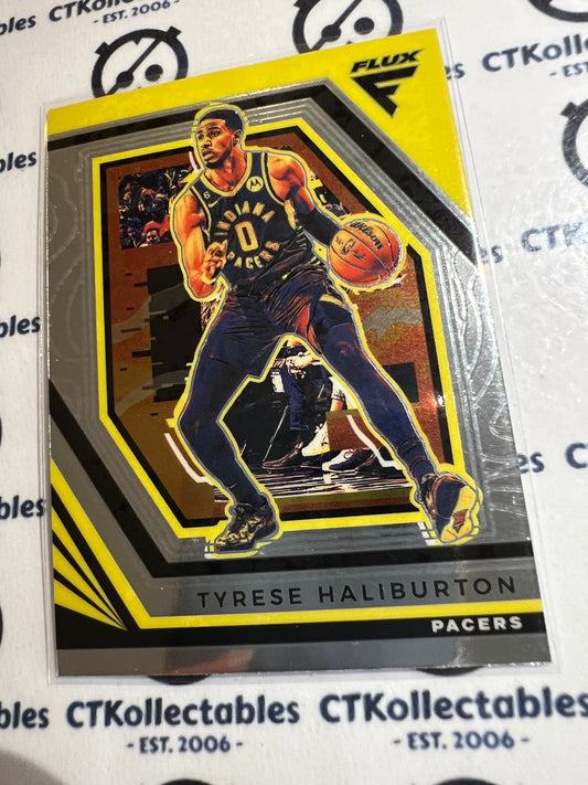 2022-23 NBA Panini FLUX BASE CARD Tyrese Haliburton #20 Pacers