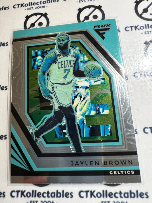 2022-23 NBA Panini FLUX BASE CARD Jaylen Brown #62 Celtics