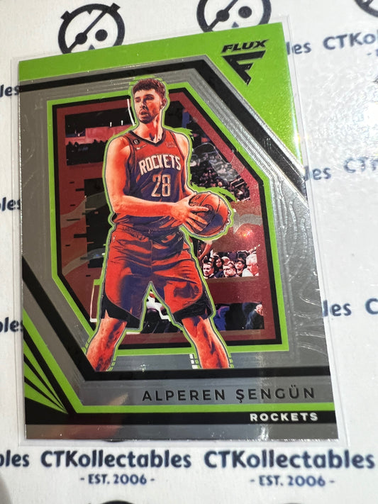 2022-23 NBA Panini FLUX BASE CARD Alperen sengun #137 Rockets