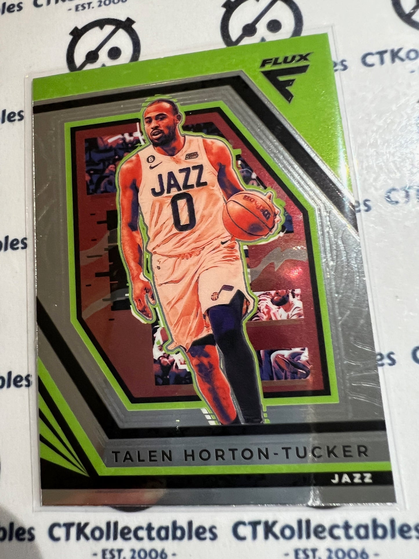 2022-23 NBA Panini FLUX BASE CARD Talen Horton-Tucker #132 Jazz