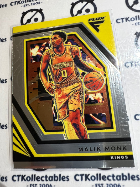 2022-23 NBA Panini FLUX BASE CARD Malik monk #114 Kings