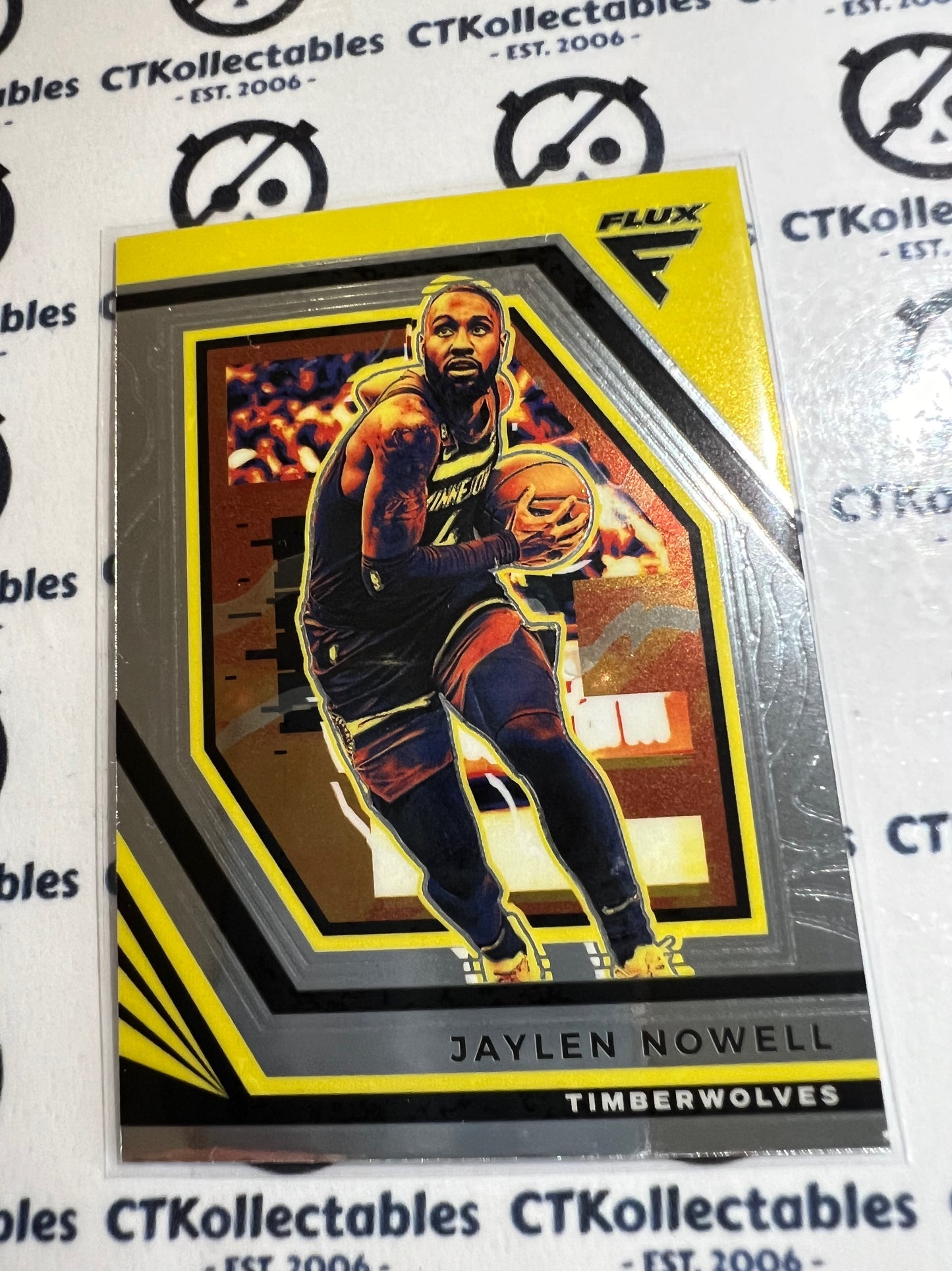 2022-23 NBA Panini FLUX BASE CARD Jaylen Nowell #122 Timberwolves