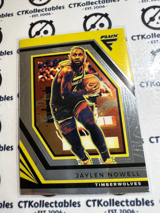 2022-23 NBA Panini FLUX BASE CARD Jaylen Nowell #122 Timberwolves