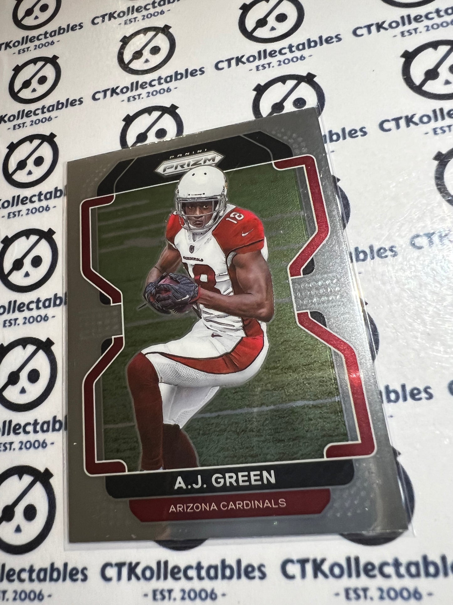 2021 NFL Panini Prizm Base Card #74 A.J.Green Cardinals