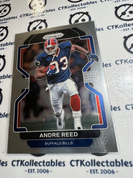 2021 NFL Panini Prizm Base Card #124 Andre Reed Buffalo Bills