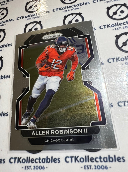 2021 NFL Panini Prizm Base Card #156 Allen Robinson II Chicago Bears