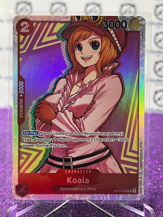 2024 ONE PIECE THE BEST KOALA # OP05-008 SR ENGLISH TRADING GAME CARD