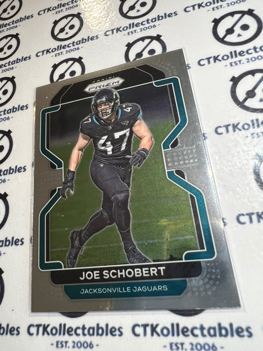 2021 NFL Panini Prizm Base Card #17 Joe Schobert Jacksonville Jaguars