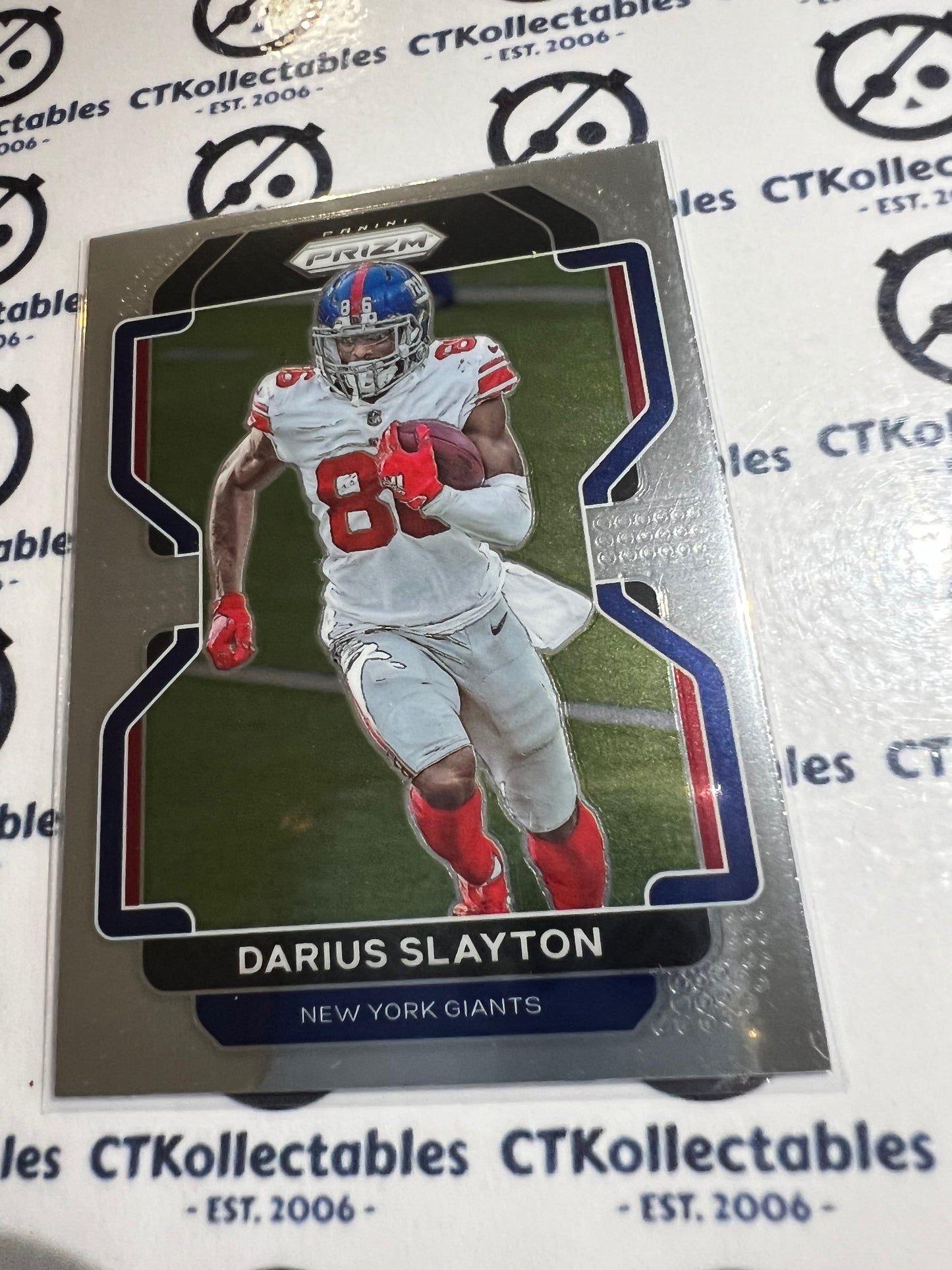 2021 NFL Panini Prizm Base Card #228 Darius Slayton New York Giants