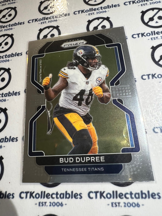 NFL Panini Prizm Base Card #7 Bud Dupree Tennessee Titans